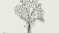 Daisy Bouquet SVG