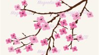 Cherry Blossom SVG File