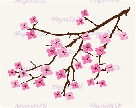 Cherry Blossom SVG File