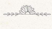 Daisy Border SVG