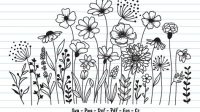 Wildflowers SVG Free Download