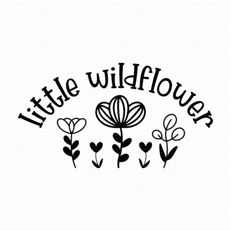 Little Wildflower SVG