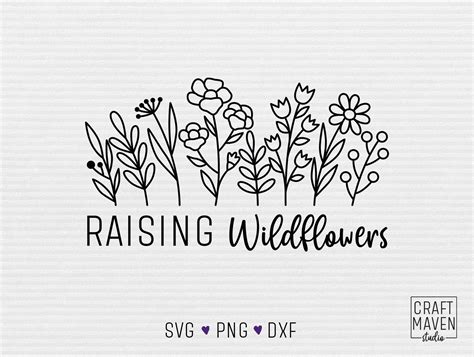 Raising Wildflowers SVG