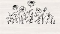 Wildflower SVG File