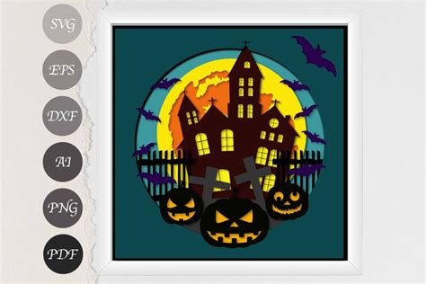 Halloween Shadow Box Svg Free Halloween Shadow Box SVG Free: Unleash Your Spooky Creativity