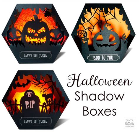 Free Halloween Shadow Box Svg Free Halloween Shadow Box SVG: Spooktacular DIY Decorations For Your Home