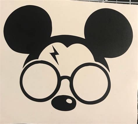 Mickey Mouse Harry Potter SVG H1: Mickey Mouse Harry Potter SVG: A Magical Fusion Of Two Beloved Icons