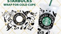 Starbucks Harry Potter SVG Starbucks Harry Potter SVG: Enchant Your Cups With Magic