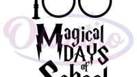 100 Magical Days Of School Harry Potter SVG 100 Magical Days Of School: Celebrate With Harry Potter SVGs!