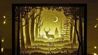 Download Layered Paper Cut Light Box Template Free Download Download Layered Paper Cut Light Box Template: Unleash Your Creativity With Intricate Designs