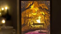 Download 3d Papercut Light Box Download 3D Papercut Light Box: Illuminate Your Home With Intricate Paper Art