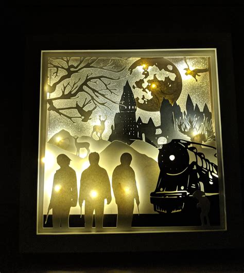 Download Harry Potter Shadow Box Svg Free Download Harry Potter Shadow Box SVG Free: A Magical Addition To Your Home Decor