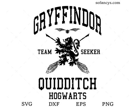 Gryffindor Quidditch SVG Gryffindor Quidditch SVG: A Comprehensive Guide To The Iconic Crest