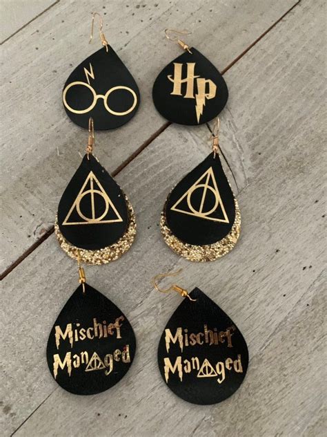 Cricut Leather Earrings SVG Harry Potter Cricut Leather Earrings SVG Harry Potter: A Magical Guide To Creating Enchanting Adornments