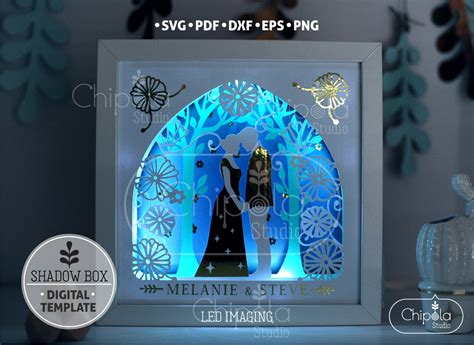 Lighted Shadow Boxes SVG Files Lighted Shadow Boxes: Illuminating Your Memories And Decor