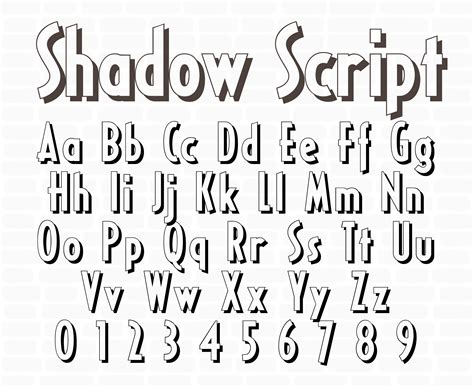 3d Shadow Alphabet SVG Files 3D Shadow Alphabet SVG Files: Elevate Your Designs To New Heights