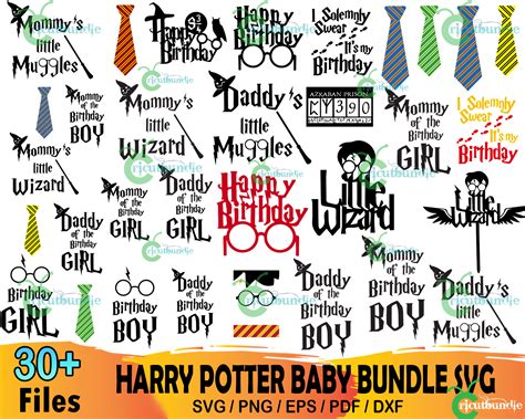 Harry Potter Baby SVG Harry Potter Baby SVG: A Magical Journey For Your Little Wizards And Witches