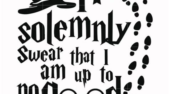 Harry Potter I Solemnly Swear SVG Harry Potter: I Solemnly Swear SVG – A Magical Symbol For Potterheads