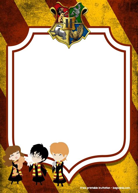 Harry Potter Border SVG Harry Potter Border SVG: Capture The Magic Of The Wizarding World