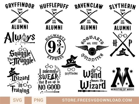 Harry Potter Character Tree Fall SVG Harry Potter Character Tree Fall SVG: Bringing The Magic Of Hogwarts To Your Crafts