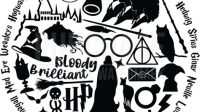 Harry Potter Collage SVG Harry Potter Collage SVG: A Magical Journey Through The Wizarding World