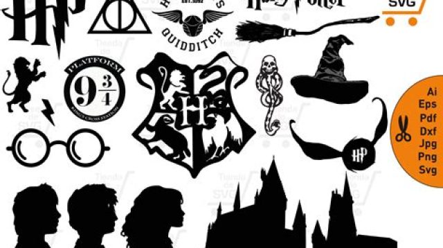 Harry Potter Decals SVG Jpg Harry Potter Decals SVG Jpg: A Magical Touch To Your Creations