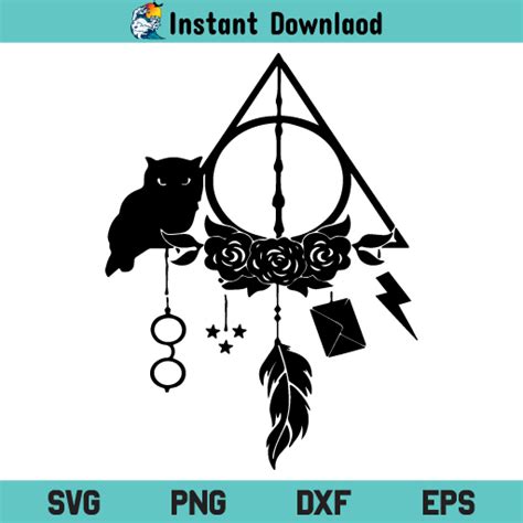 Harry Potter Dreamcatcher SVG Harry Potter Dreamcatcher SVG: A Magical Protection For Your Dreams