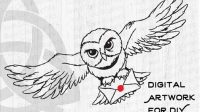 Harry Potter Owl Flying SVG Harry Potter Owl Flying SVG: Enchanting Designs For Magical Creations