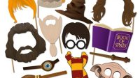 Harry Potter Photo Booth Props SVG Harry Potter Photo Booth Props SVG: Capture The Magic Of Hogwarts