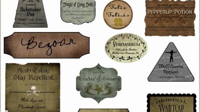 Harry Potter Potion Recipes SVG Harry Potter Potion Recipes SVG: A Magical Guide To Brewing Your Own Potions