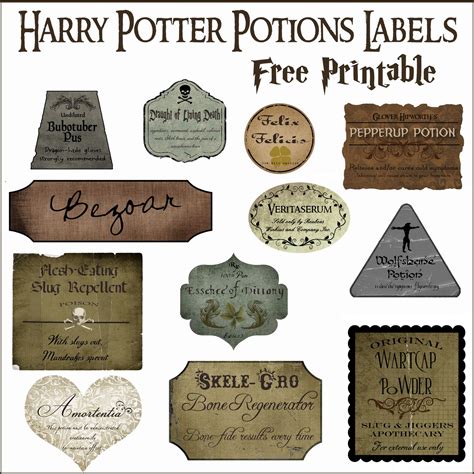 Harry Potter Potion Recipes SVG Harry Potter Potion Recipes SVG: A Magical Guide To Brewing Your Own Potions