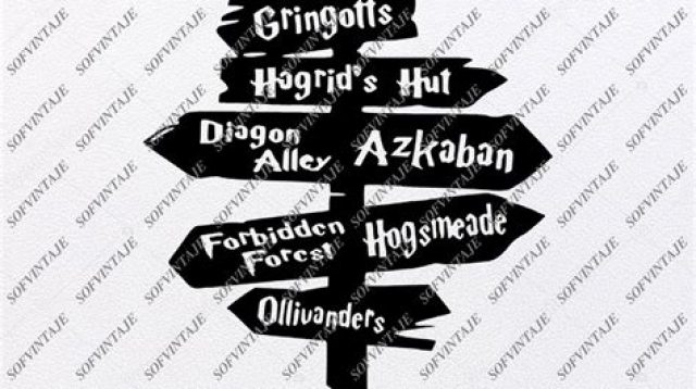 Harry Potter Signs SVG Harry Potter Signs SVG: A Magical Collection For Potterheads