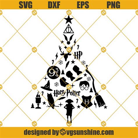 Harry Potter Tree Halloween Tree SVG Harry Potter Tree Halloween Tree SVG: A Magical Addition To Your Spooky Decor