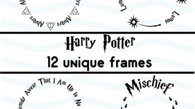 SVG Frame Harry Potter SVG Frame Harry Potter: Unleashing The Magical World Of Digital Art