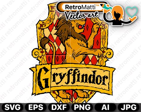 Gryffindor SVG Free Gryffindor SVG Free: Unleash The Courage And Bravery Of The Lion's Den