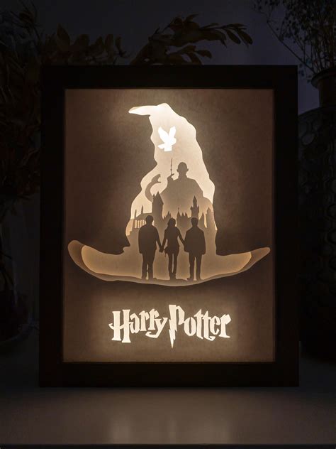 Harry Potter Light Box SVG Harry Potter Light Box SVG: Illuminate Your Hogwarts Legacy With Magical Projections