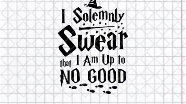 I Solemnly Swear SVG Free I Solemnly Swear SVG Free: Unveiling The Magic Of Harry Potter's Iconic Phrase