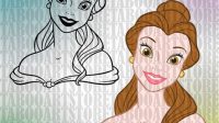 Belle Disney SVG Belle Disney SVG: A Timeless Icon For Craft And Creation