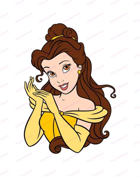 Belle Princess SVG Belle Princess SVG: Unleash The Enchantment Of The Beauty And The Beast