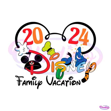 Disney Family Vacation 2024 SVG Disney Family Vacation 2024 SVG: Plan The Ultimate Magical Getaway