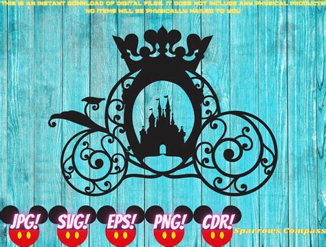 Cinderella Carriage SVG Free Cinderella Carriage SVG Free: Enchant Your Digital Creations