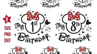 Birthday Disney SVG H1: Unleash The Magic: Celebrate With Birthday Disney SVGs