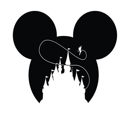 Disney Castle Mickey Head SVG H1: Disney Castle Mickey Head SVG: An Enchanting Symbol Of Childhood Dreams