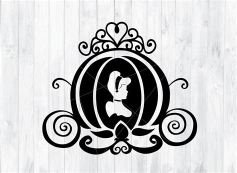 Cinderella Pumpkin SVG Cinderella Pumpkin SVG: Elevate Your Crafts With Enchanting Designs