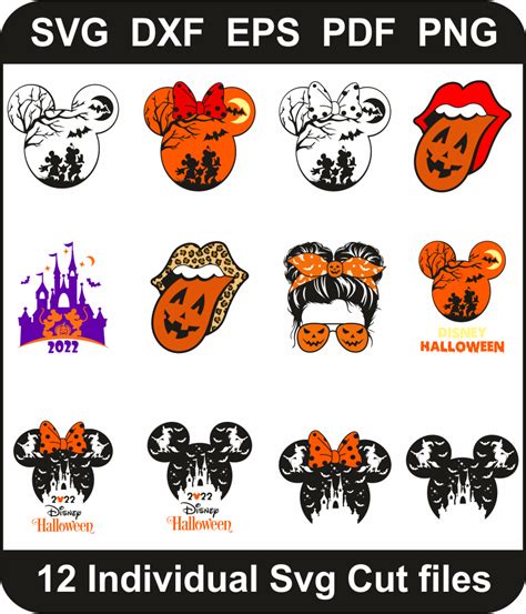 Disney Halloween ‪svg Disney Halloween: A Spooktacular Celebration