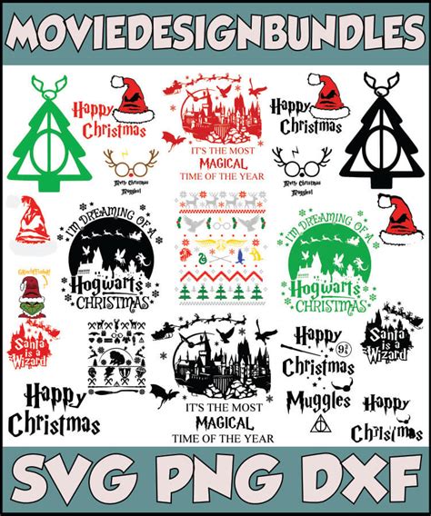 Harry Potter SVG Christmas Harry Potter SVG Christmas: A Magical Celebration For Potterheads