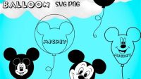 Mickey Mouse Balloon SVG Mickey Mouse Balloon SVG: A Comprehensive Guide To Customization And Design