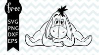 Eeyore SVG Free Eeyore SVG: The Ultimate Guide To Using Eeyore's Adorable Vector Graphics