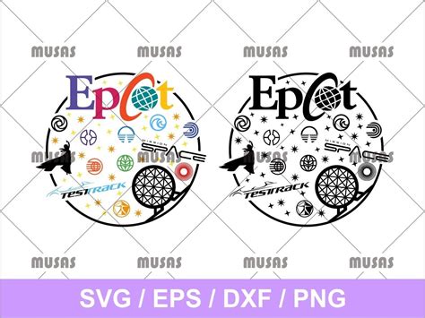 Epcot SVG Epcot SVG: Unleashing The Magic Of Disney's Technological Masterpiece