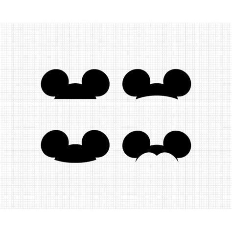 Mickey Ears Free SVG Mickey Ears Free SVG: Unleash Your Creativity With Disney Magic